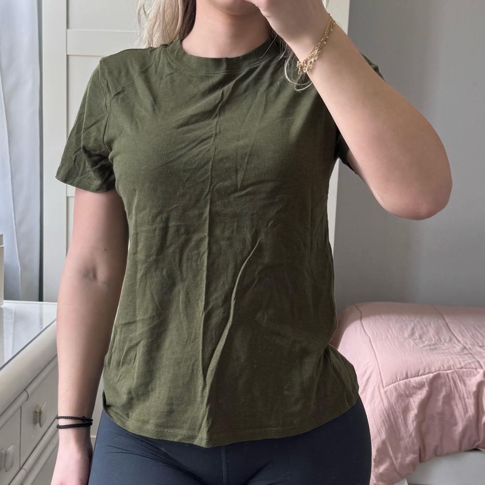 Olive Green Women's T-Shirt
